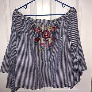 Off the shoulder top